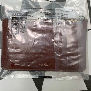 Fossil Card Holder + Coin Holder